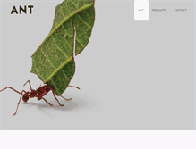 Tablet Screenshot of ant-lab.com
